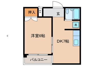 平島ビルの物件間取画像